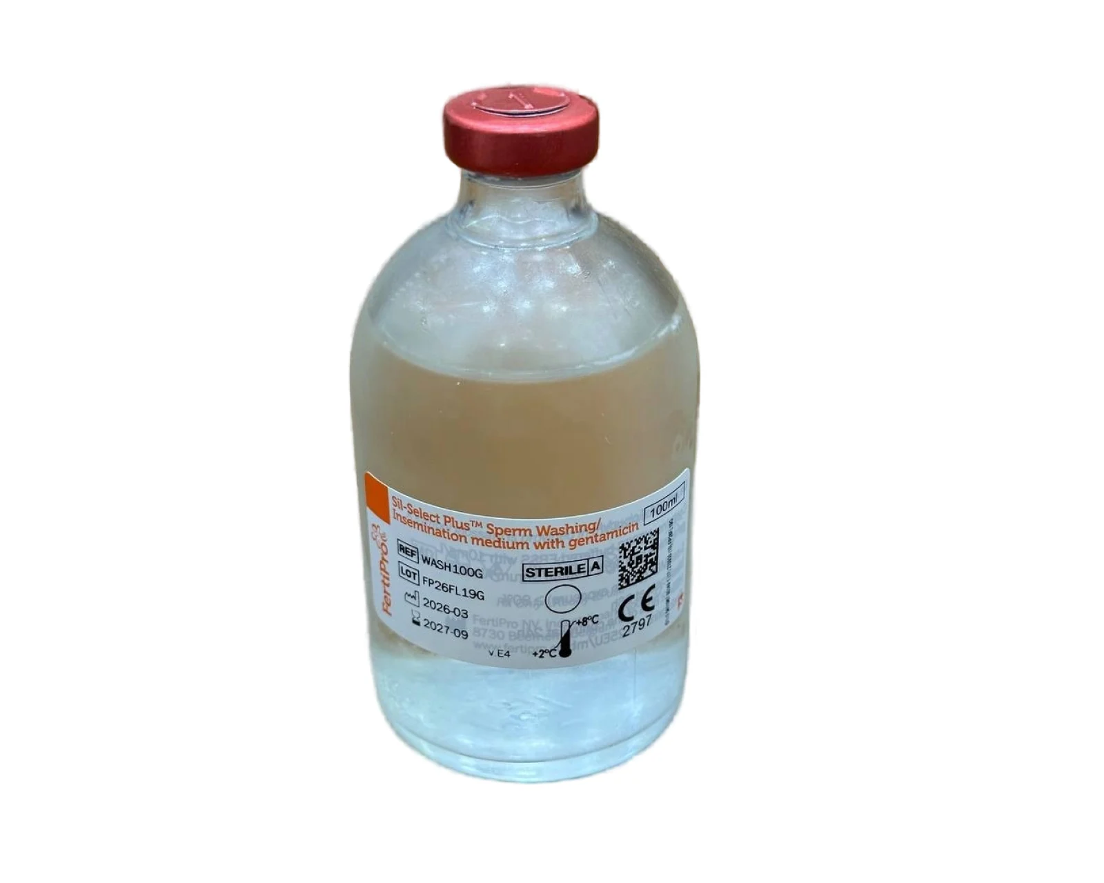 Sperm washing insemination medium with gentamicin Sperm washing/insemination medium with gentamicin 100ml — изображение 1